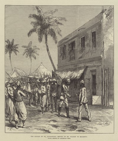 The Finding of Dr Livingstone, Return of Mr Stanley to Bagamoyo by Sir John Charles Robinson